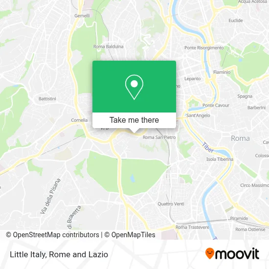 Little Italy map