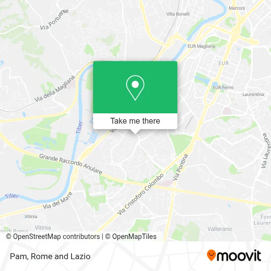 Pam map