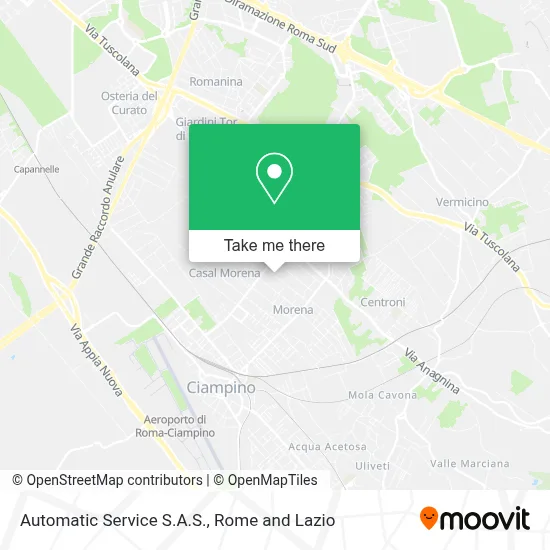 Automatic Service S.A.S. map