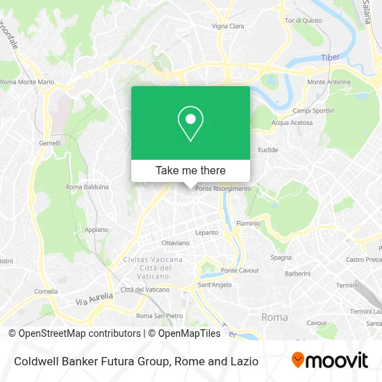 Coldwell Banker Futura Group map
