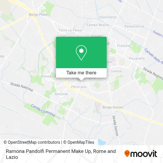 Ramona Pandolfi Permanent Make Up map