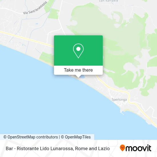 Bar - Ristorante Lido Lunarossa map