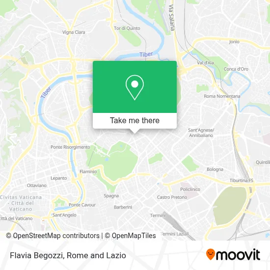 Flavia Begozzi map