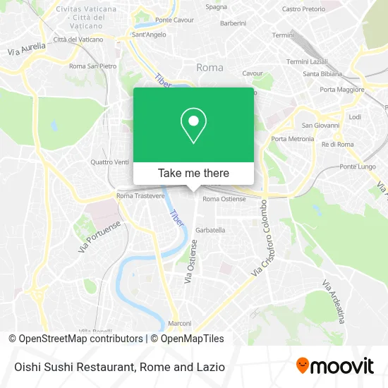 Oishi Sushi Restaurant map