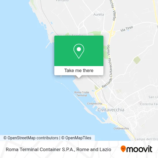 Roma Terminal Container S.P.A. map