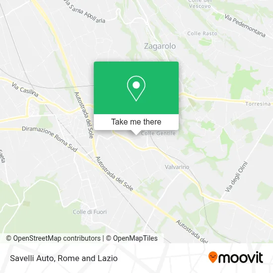 Savelli Auto map