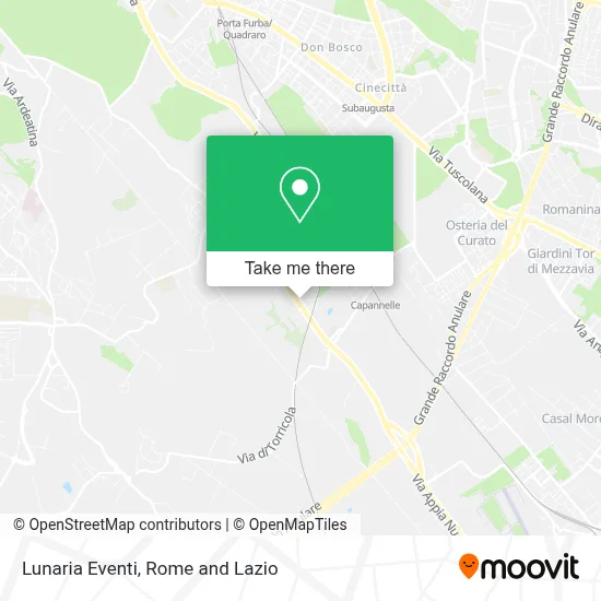 Lunaria Eventi map