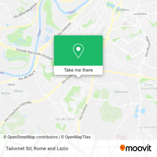 Tailornet Srl map