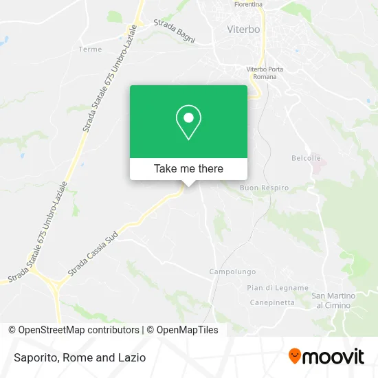 Saporito map