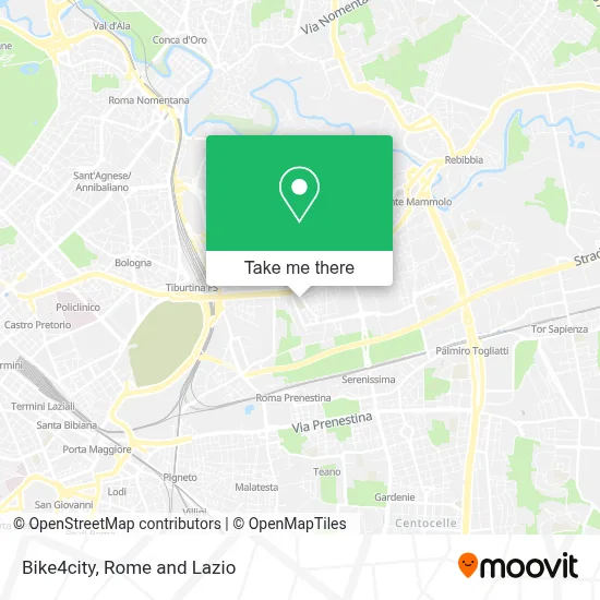 Bike4city map