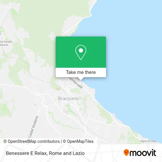 Benessere E Relax map