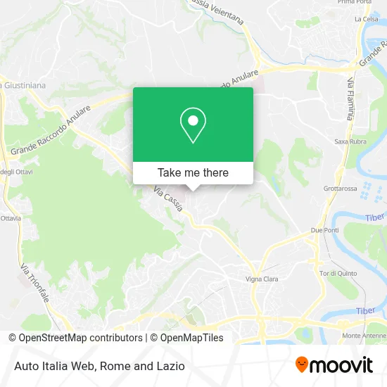 Auto Italia Web map