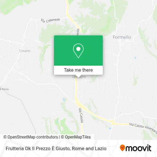 Frutteria Ok Il Prezzo È Giusto map
