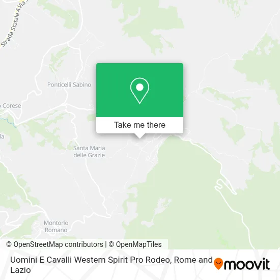 Uomini E Cavalli Western Spirit Pro Rodeo map