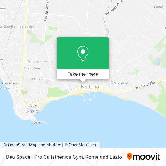Deu Space - Pro Calisthenics Gym map