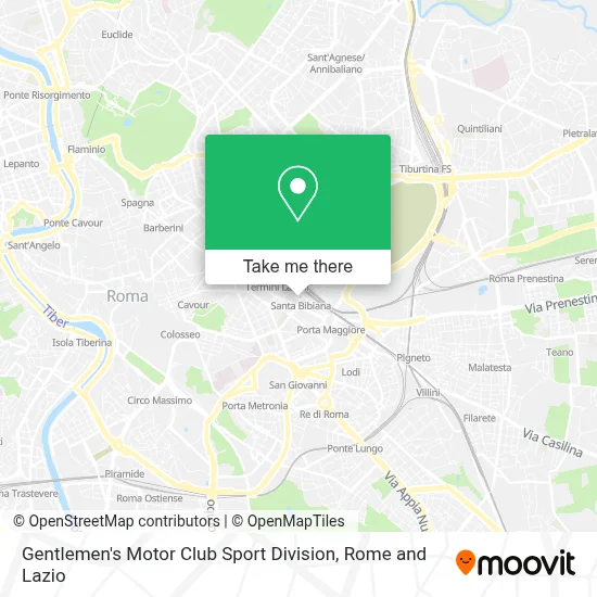 Gentlemen's Motor Club Sport Division map