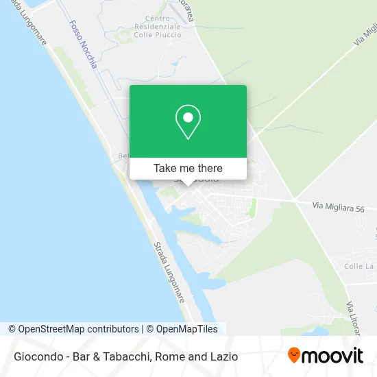 Giocondo - Bar & Tabacchi map