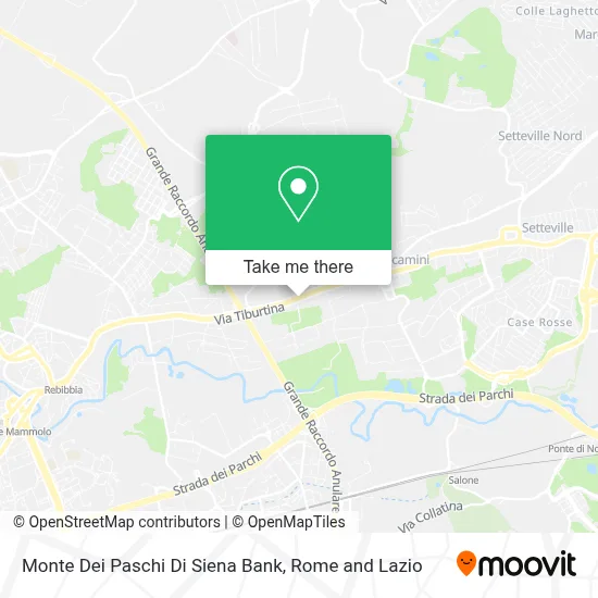 Monte Dei Paschi Di Siena Bank map