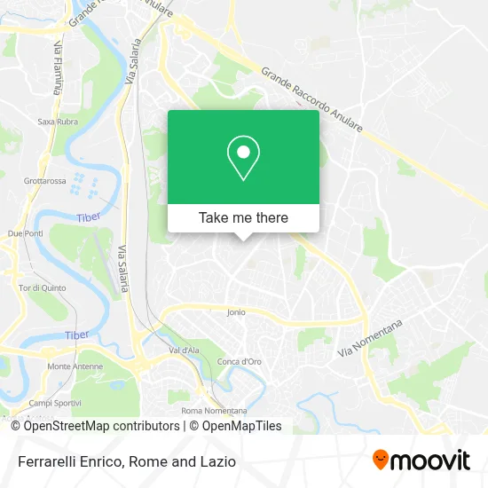 Ferrarelli Enrico map