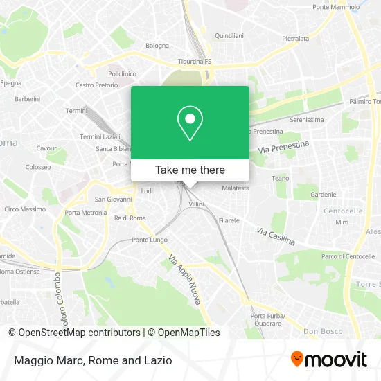 Maggio Marc map