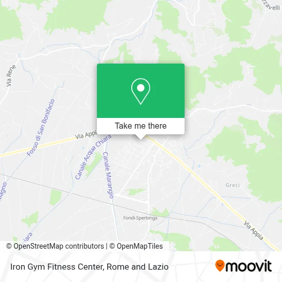 Iron Gym Fitness Center map