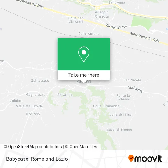 Babycase map