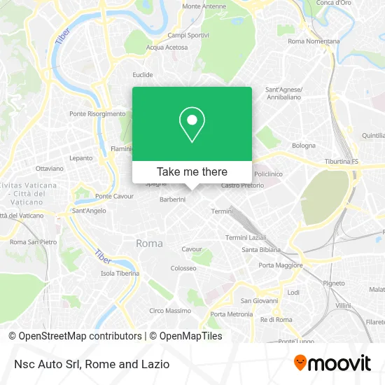 Nsc Auto Srl map