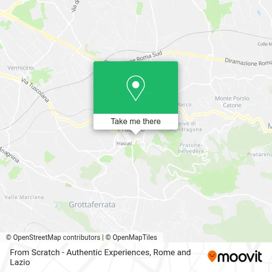 From Scratch - Authentic Experiences map