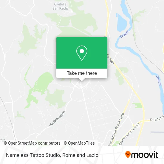 Nameless Tattoo Studio map