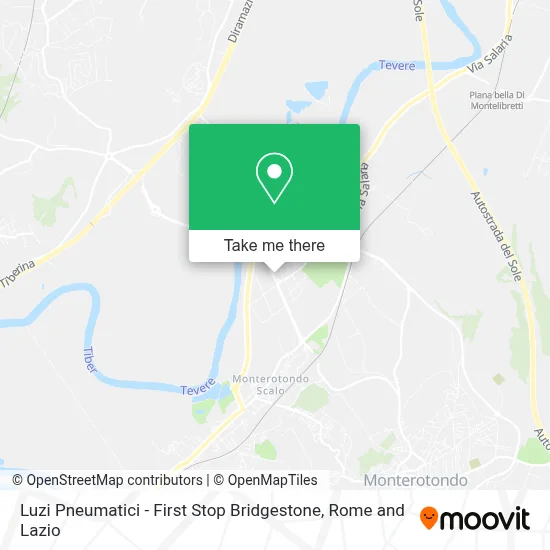 Luzi Pneumatici - First Stop Bridgestone map