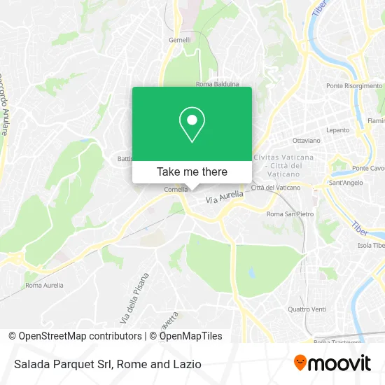 Salada Parquet Srl map