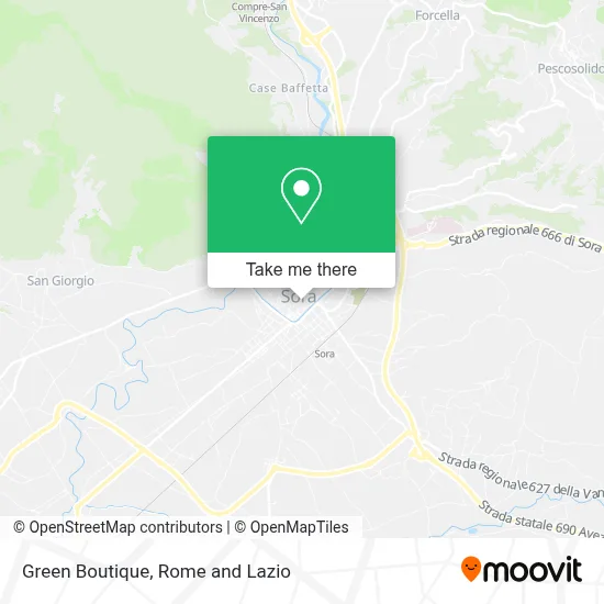 Green Boutique map