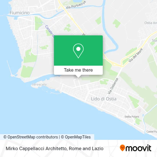 Mirko Cappellacci Architetto map