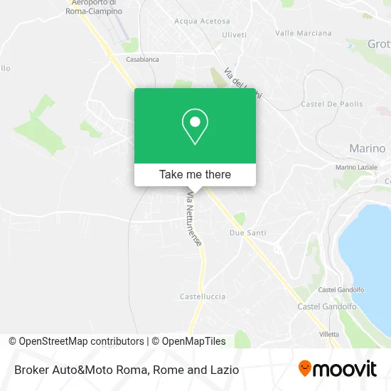 Broker Auto&Moto Roma map