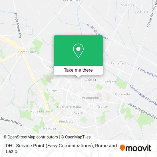 DHL Service Point (Easy Comunications) map