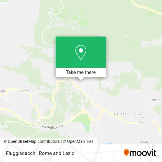 Fiuggiscacchi map