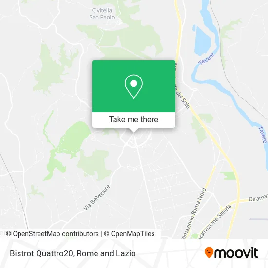 Bistrot Quattro20 map
