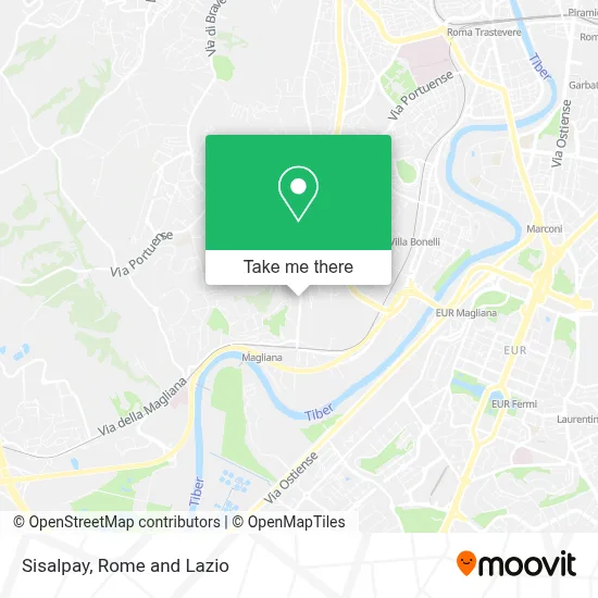 Sisalpay map