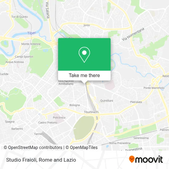 Studio Fraioli map