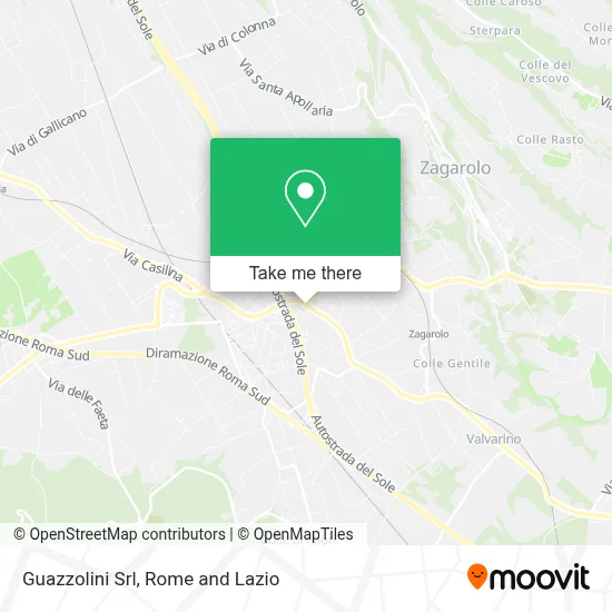 Guazzolini Srl map
