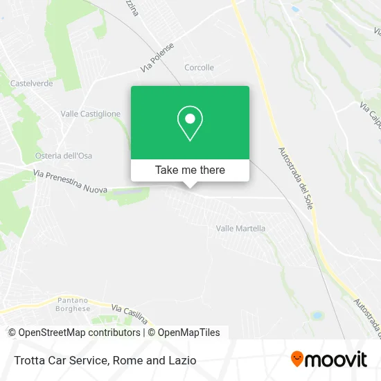 Trotta Car Service map