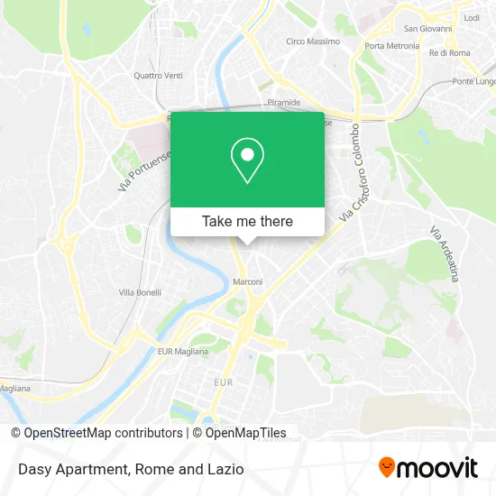 Dasy Apartment map