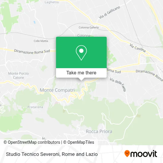 Studio Tecnico Severoni map