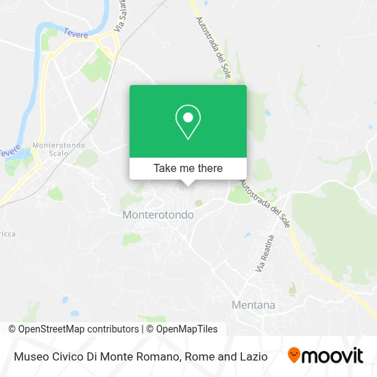 Museo Civico Di Monte Romano map
