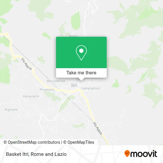 Basket Itri map