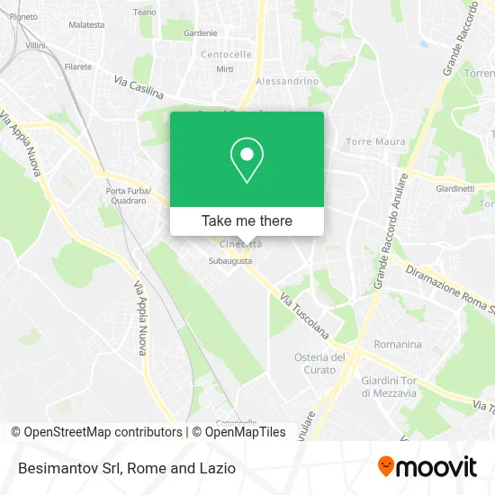 Besimantov Srl map