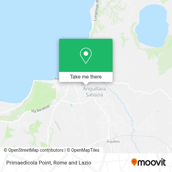 Primaedicola Point map