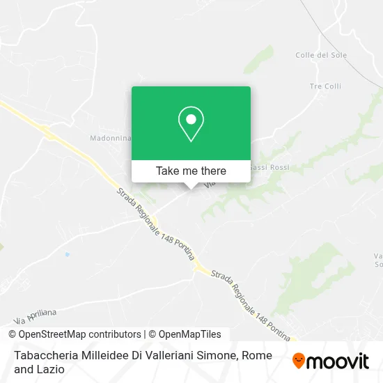 Tabaccheria Milleidee Di Valleriani Simone map