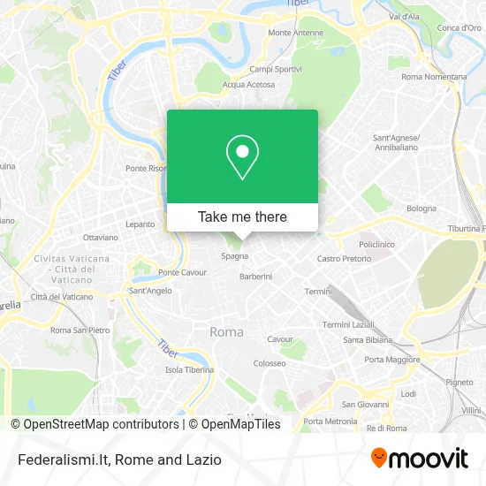 Federalismi.It map