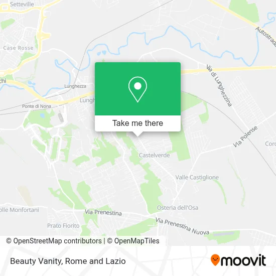 Beauty Vanity map